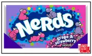 Nerds Grape & Strawberry Candy Theater Box, Grape, Strawberry, 5 oz (Pack of 12)