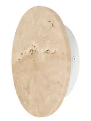 Equinox 200mm LED Colour-Shifting Wall Sconce in Travertine