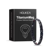 TitaniumMag Prostate Wellness Bracelet Copper Band Wristband Improves Circulatio