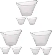 Luxshiny 3sets Nylon Straining Bag Elastic Nut Milk Filter Bag Food Strainer Reusable Soy Milk Filter Fine Mesh Juice 3pcs*3