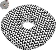 Alipis Donut Pillow for Ear Piercing Pillow Cotton Pillow for Ear Neck Support Pillow with Ear Hole