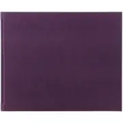 Legacy Quarto Landscape Guest Book (Purple)