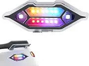 Car Anti Theft Solar Lights,Flashing Device Fake Lamp Solar Powered - Anti-Theft Led Flashing Light, Convenient, Vehicle Warning Light for Scooters, Electric