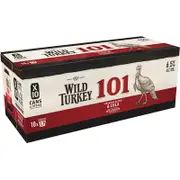 [Wild Turkey] Wild Turkey & Cola 101 Can 375mL (10 pack)