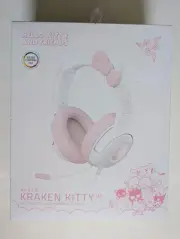 Razer Kraken Kitty V2 USB Gaming Headset. Kitty Ears. RGB Lighting. New Sealed