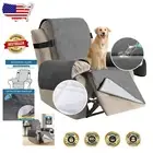 Luxurious Non-Slip Recliner Chair Cover - Machine Washable Grey Slipcover