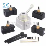 Mini Lathe Quick Change Tool Post Holder Metal Work Tool steel/aluminium 120034