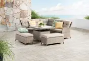 AQUATA Outdoor Lounge Dining Setting