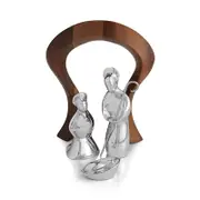 Nambe Miniature Nativity Scene Set