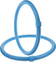 1 Pair Yoga Exercise Armband Small Yoga Hoops Arm Fitness Equipment Arm Exercise Tools Agility Training Rings Yoga Stuff Chest Expander Foam Fitness Circle Pink Aldult Women's
