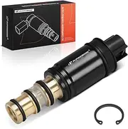 A-Premium AC Compressor Control Solenoid Valve 6SEU16C Compatible with Toyota Camry, Corolla, Matrix, Avalon, Yaris & Lexus RX350, IS250, IS350, GS300, GS350 & Jeep Compass, Patriot & Scion xB