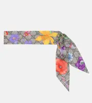 [Gucci] Gucci GG Flora silk neck tie One Size multicoloured