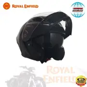 Genuine Royal Enfield Stealth Modular Helmet Black with Sun Visor