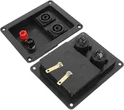Gadpiparty 2pcs Speaker Box Terminal Subwoofer Terminal Speaker Spade Connector Speaker Spade Connector