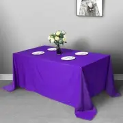15 pcs 90x132" RECTANGLE Polyester TABLECLOTHS Wedding Linens Decorations SALE