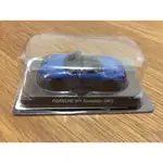 保時捷 PORSCHE 911 SPEEDSTER (997) 1:64 半組裝 模型 玩具車 7-11 統一 超商 藍