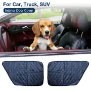 2PCS Car Door Dog Protector from Pet Dog Scratching, Dirt Door Cover Protection