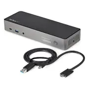 Startech DK31C3HDPD HYBRID USB-C USB-A DOCK - TRIPLE 4K 60HZ