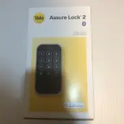 Yale Assure Lock 2 Key-Free Keypad with Bluetooth in Black Suede