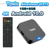TX1 Android 10 TV Box 2.4G WIFI 4K HDR 3D 8GB 16GB Allwinner H313 Quad Core Glob