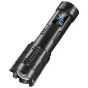 Mini LED Flashlight Torch Adjustable Focus Zoom Light Lamp 500LM Rechargeable