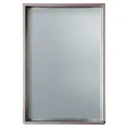 Fresca Allier 22" Gray Oak Framed Rectangular Mirror with Shelf