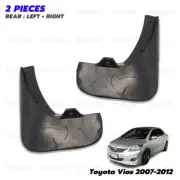 For Toyota Vios NCP93 Sedan 4Door 2007 - 12 Set Rear Mud Flap Splash Guard