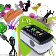 NEW Fingertip Pulse Oximeter/oxymeter Spo2 monitor,PC software, USB CMS50E