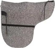 CHALLENGER Australian Wool-Felt Moisture Wicking Horse Comfort Schooling Pad Grey 109SP534