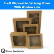 Catering, Grazing Boxes Trays 10, 20 Pk With Window