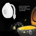 Creative 16 Colors LED Motion Sensor Toilet Lights Simple Battery Operated
