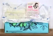 NEW Vintage FULLER Crescent Bristlecomb 530 Hair Brush Lucite Nylon Bristles NOS