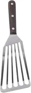 FELTECHELECTR Stainless Steel BBQ Spatula Multifunction Slotted Turner for Steak and Fish Small Kitchen Tool for Easy Draining and Cooking and Essential Kitchen Helper