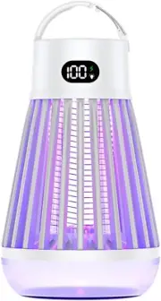 Zappify 2.0 Portable Bug Zapper, Indoor & Outdoor, Cordless Rechargeable Mosq...