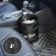 Mini Portable Car Trash Can Garbage Bin Litter Bag Organizer Vehicle Waterproof.