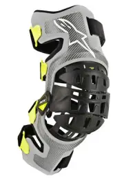 Bionic 7 Knee Set Silver/Yellow For Sm