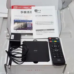 9成新 2022/4/23購入 PX 大通 OTT-4208 4K BOX 4K追劇王 智慧電視盒