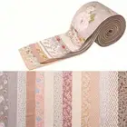 42 Sheets Creative Precuts Fabric Jelly Rolls Patchwork Fabrics Purse Making DIY