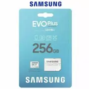 BRAND NEW - Micro SD Card 256GB Samsung Evo Plus micro SDXC Class 10/130 Mbps