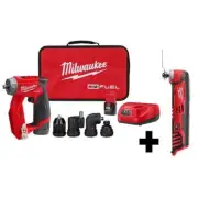 Milwaukee 4-in-1 Drill/Driver Kit w/ Multi-Tool Brushless Cordless 12V Li-Ion