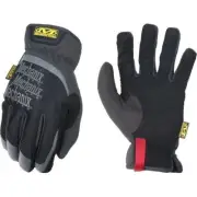 Men's MECHANIX WEAR FASTFIT Syn Leat Multipurpose Gloves, Black/Gray Multi Sizes