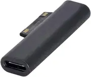 Cablecc DC 15V Type-C USB-C Female to Surface Pro7 Pro6 Pro5 Pro4 Pro X Go Book Charge Adapter