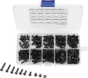 Fastener, Hex Socket Screws, Nuts and Bolts Assortment Kit for Communications Equipment, Office, Home