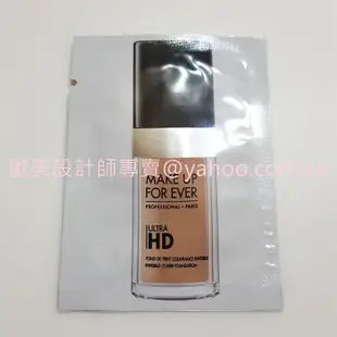 MAKE UP FOR EVER ULTRA HD 超進化無瑕粉底液 1ml Y218 Y225 期限2022