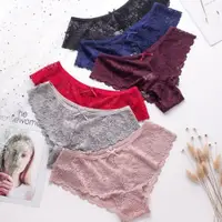 在飛比找ETMall東森購物網優惠-Women Panties Sexy Briefs Lace