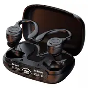 Bluetooth 5.3 Wireless TWS Earbuds Over Ear Earhooks Sport Sweatproof Headphones