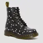 Dr Martens Doc 8 Hole 1460 Pascal Black Multi Hearts 25481001