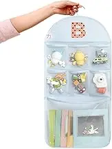 Bvizyelck Wall Shelf Wardrobe Storage Bags,Wardrobe Storage with Large Storage Capacity | Storage Bag Underwear Organizer with Hooks