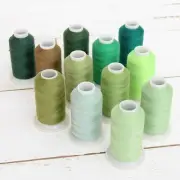 COLOR BUILDER POLYESTER SEWING THREAD SETS 600M 50/3 - 6 SETS AVAILABLE