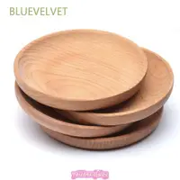 在飛比找蝦皮購物優惠-Decor Dinner Plate Wooden Tabl